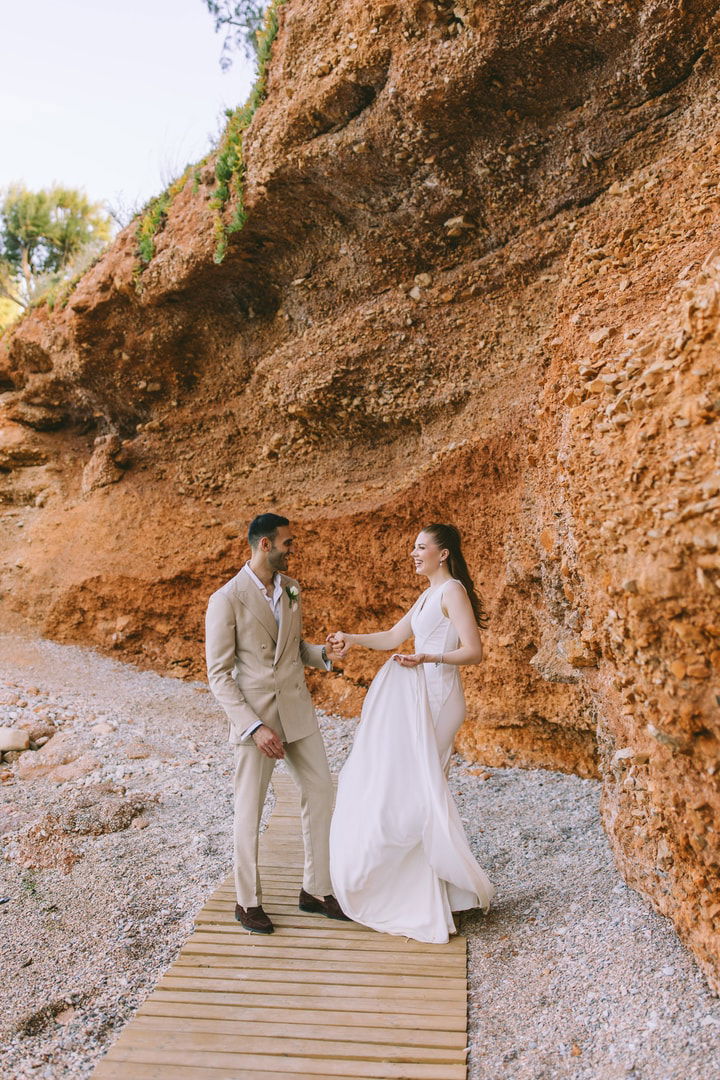 A Love Story Sealed in Sunlight and Sea Breeze: The Wedding of Jordan & Alexandra