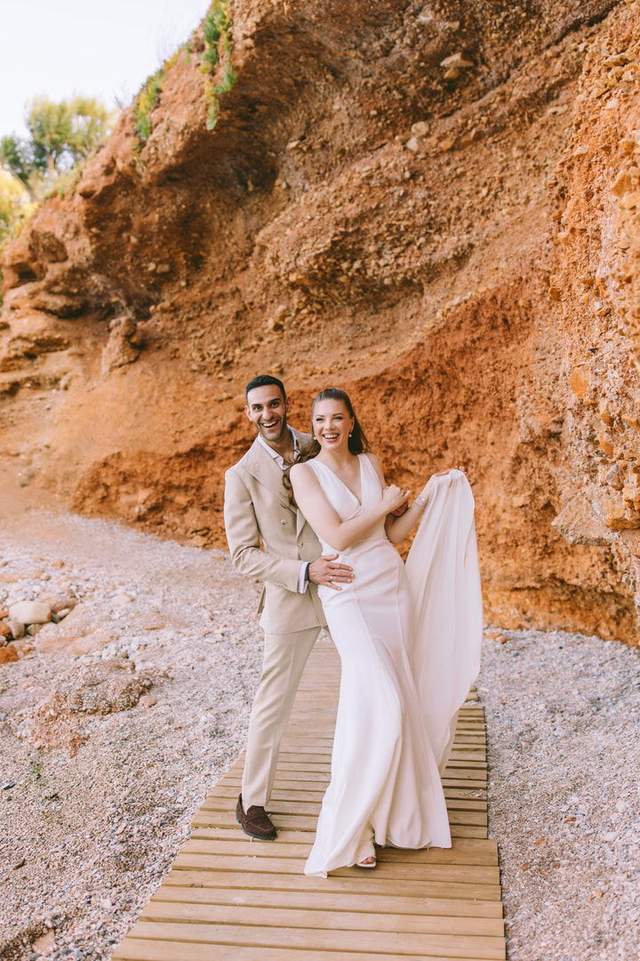 A Love Story Sealed in Sunlight and Sea Breeze: The Wedding of Jordan & Alexandra