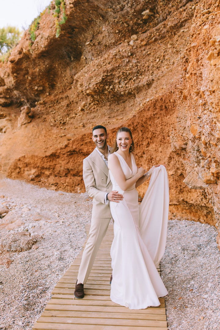 A Love Story Sealed in Sunlight and Sea Breeze: The Wedding of Jordan & Alexandra