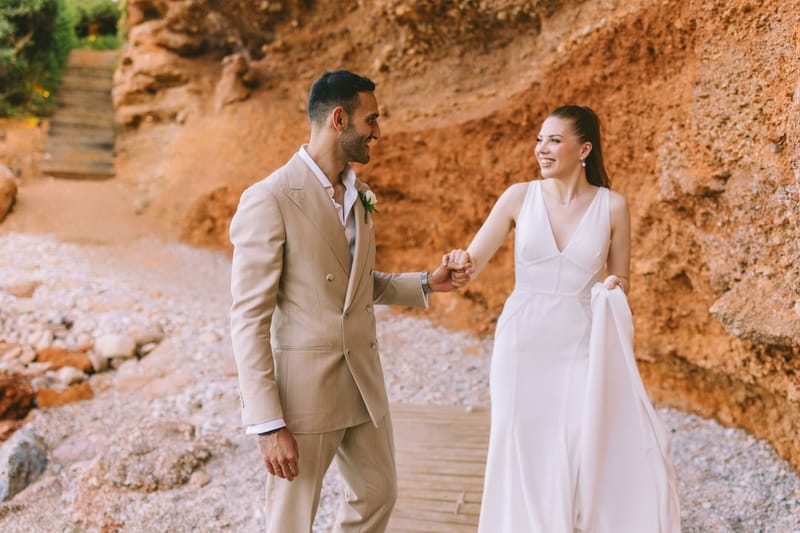 A Love Story Sealed in Sunlight and Sea Breeze: The Wedding of Jordan & Alexandra