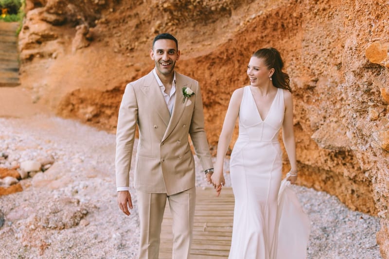 A Love Story Sealed in Sunlight and Sea Breeze: The Wedding of Jordan & Alexandra