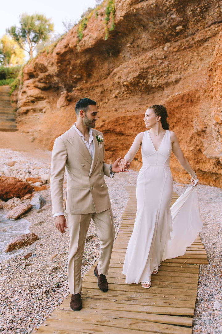 A Love Story Sealed in Sunlight and Sea Breeze: The Wedding of Jordan & Alexandra