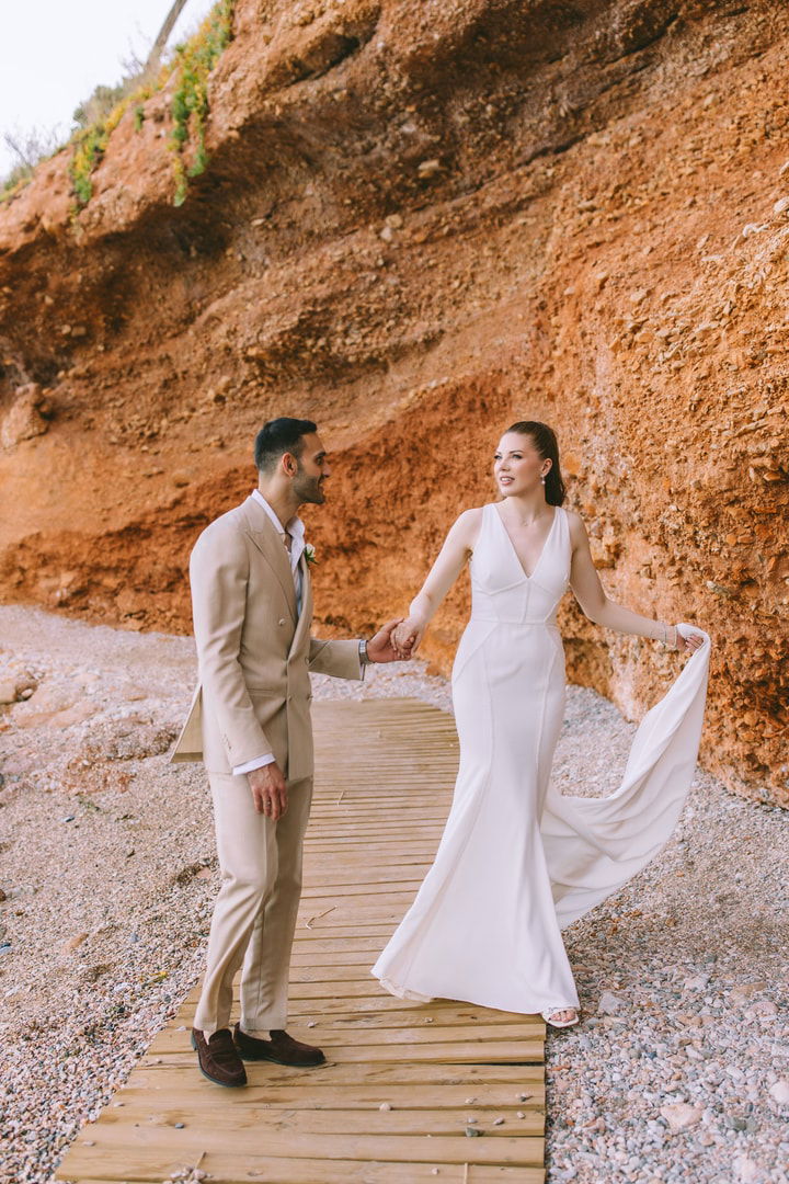 A Love Story Sealed in Sunlight and Sea Breeze: The Wedding of Jordan & Alexandra