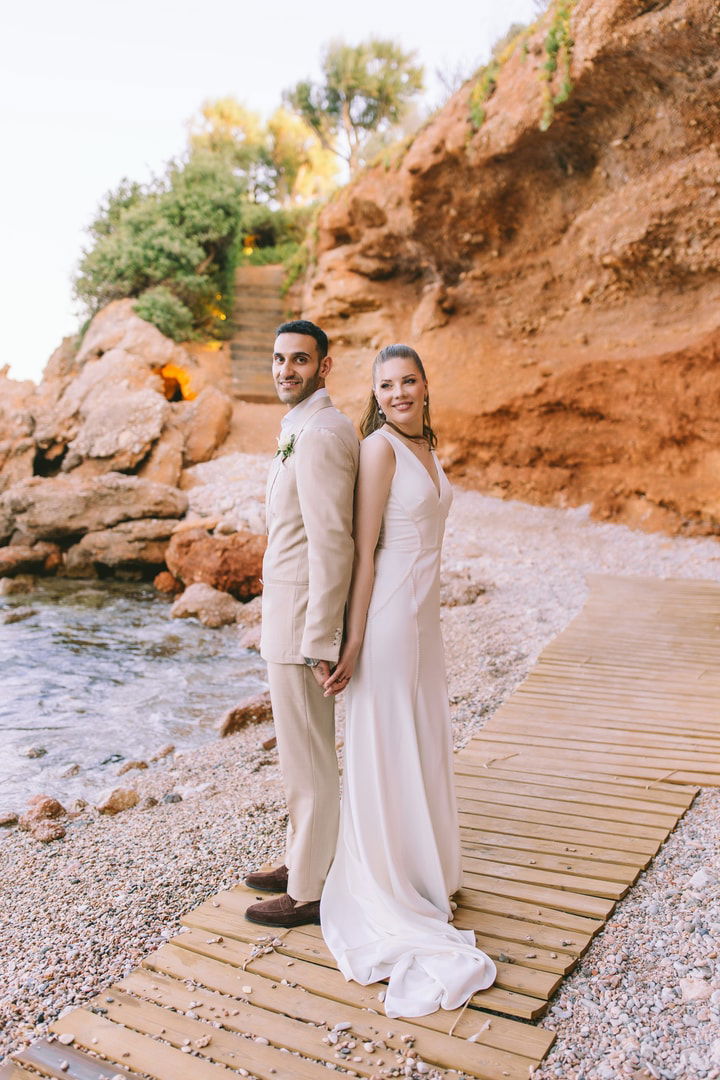 A Love Story Sealed in Sunlight and Sea Breeze: The Wedding of Jordan & Alexandra