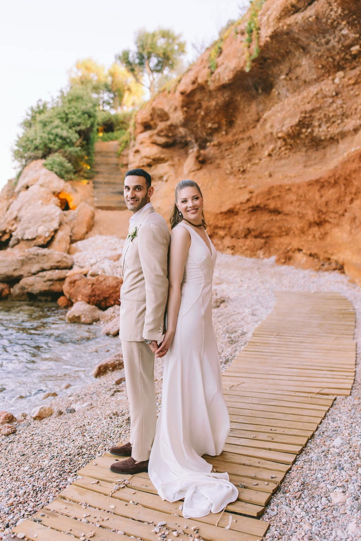 A Love Story Sealed in Sunlight and Sea Breeze: The Wedding of Jordan & Alexandra