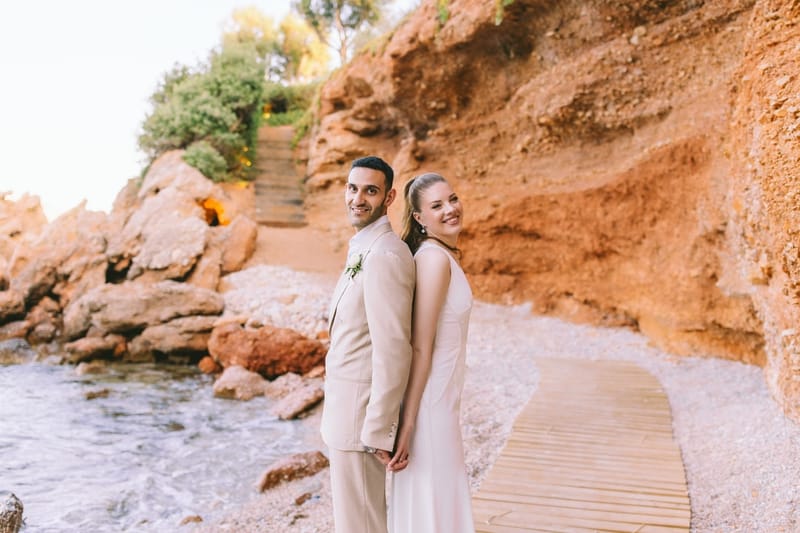 A Love Story Sealed in Sunlight and Sea Breeze: The Wedding of Jordan & Alexandra