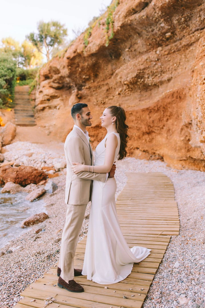 A Love Story Sealed in Sunlight and Sea Breeze: The Wedding of Jordan & Alexandra