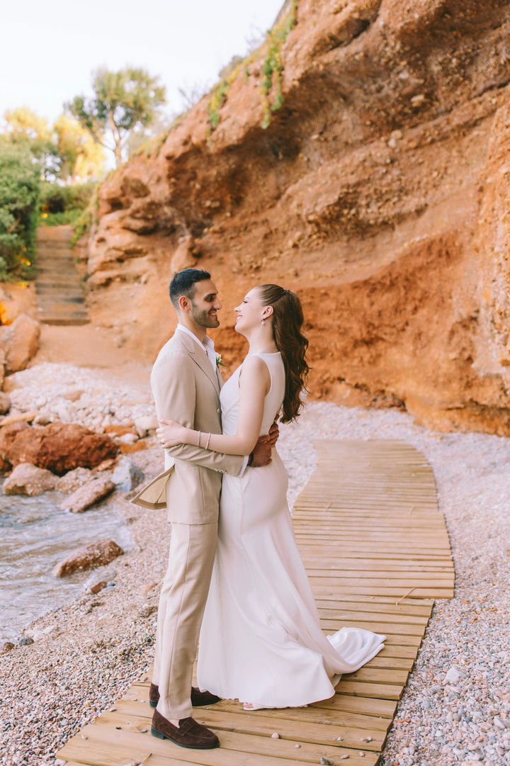 A Love Story Sealed in Sunlight and Sea Breeze: The Wedding of Jordan & Alexandra