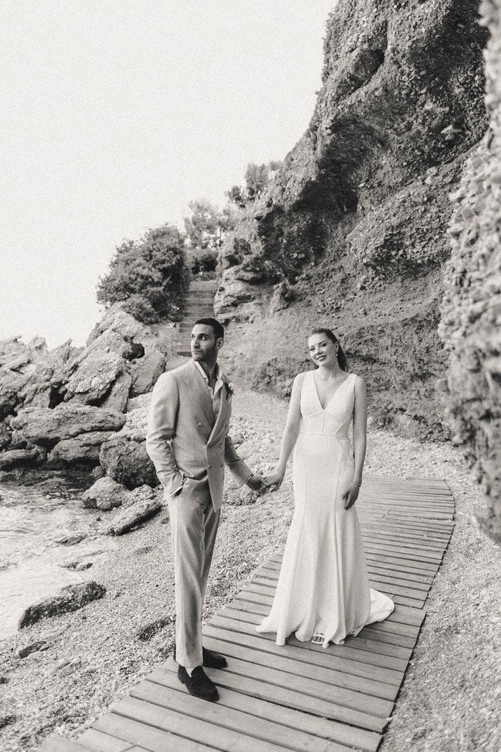 A Love Story Sealed in Sunlight and Sea Breeze: The Wedding of Jordan & Alexandra