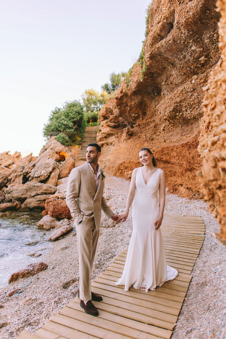 A Love Story Sealed in Sunlight and Sea Breeze: The Wedding of Jordan & Alexandra