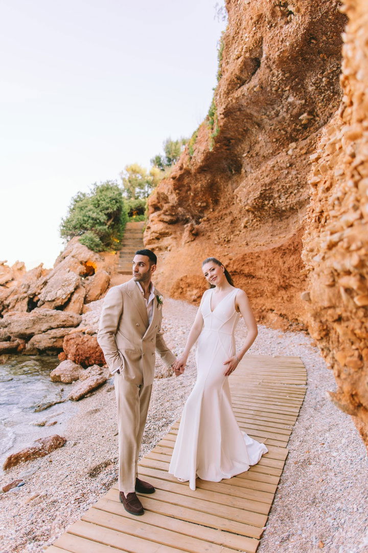 A Love Story Sealed in Sunlight and Sea Breeze: The Wedding of Jordan & Alexandra