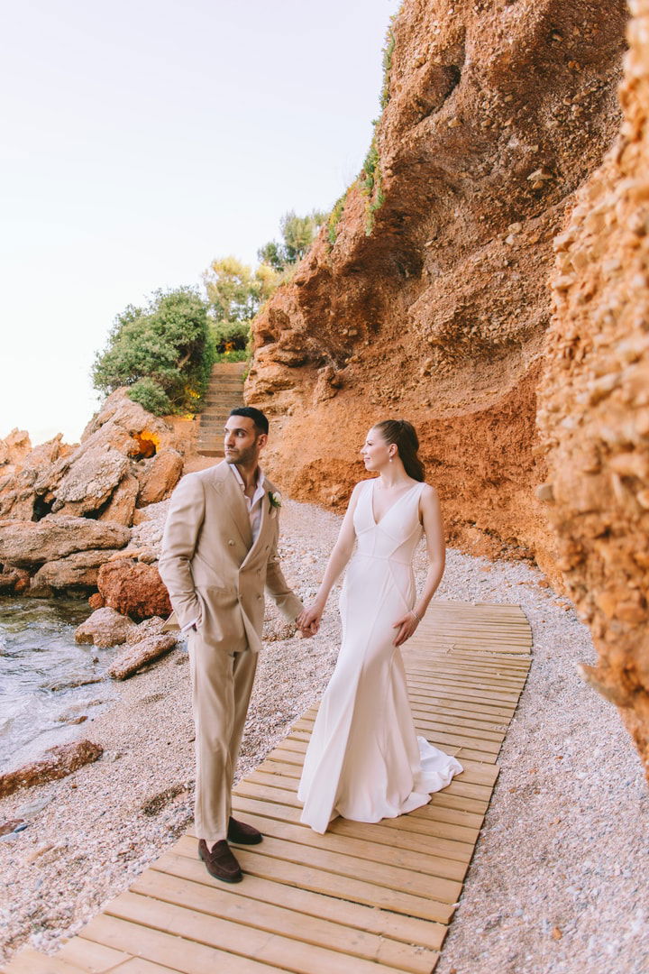 A Love Story Sealed in Sunlight and Sea Breeze: The Wedding of Jordan & Alexandra