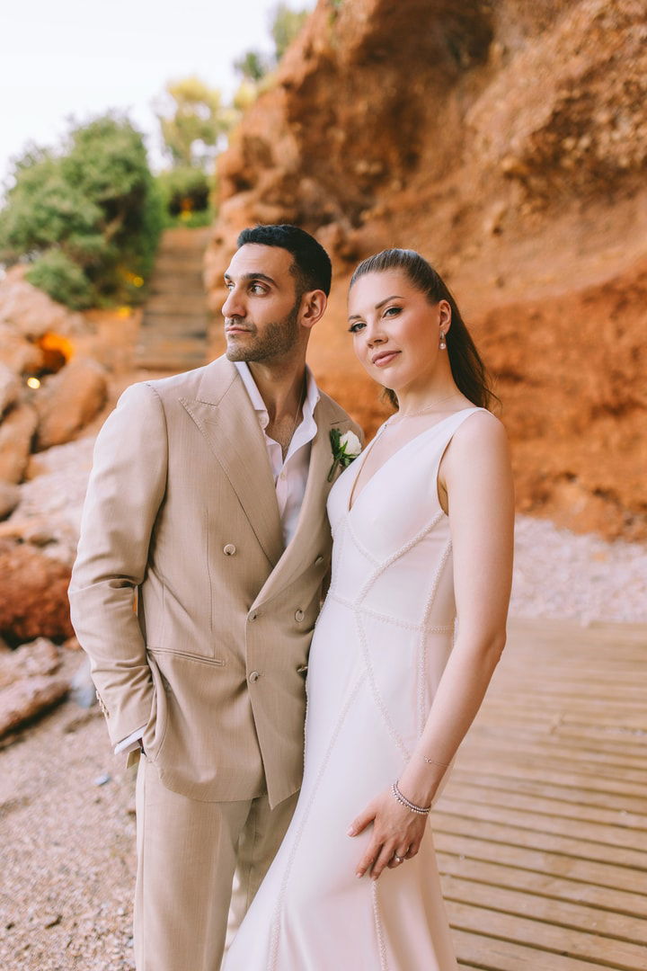 A Love Story Sealed in Sunlight and Sea Breeze: The Wedding of Jordan & Alexandra