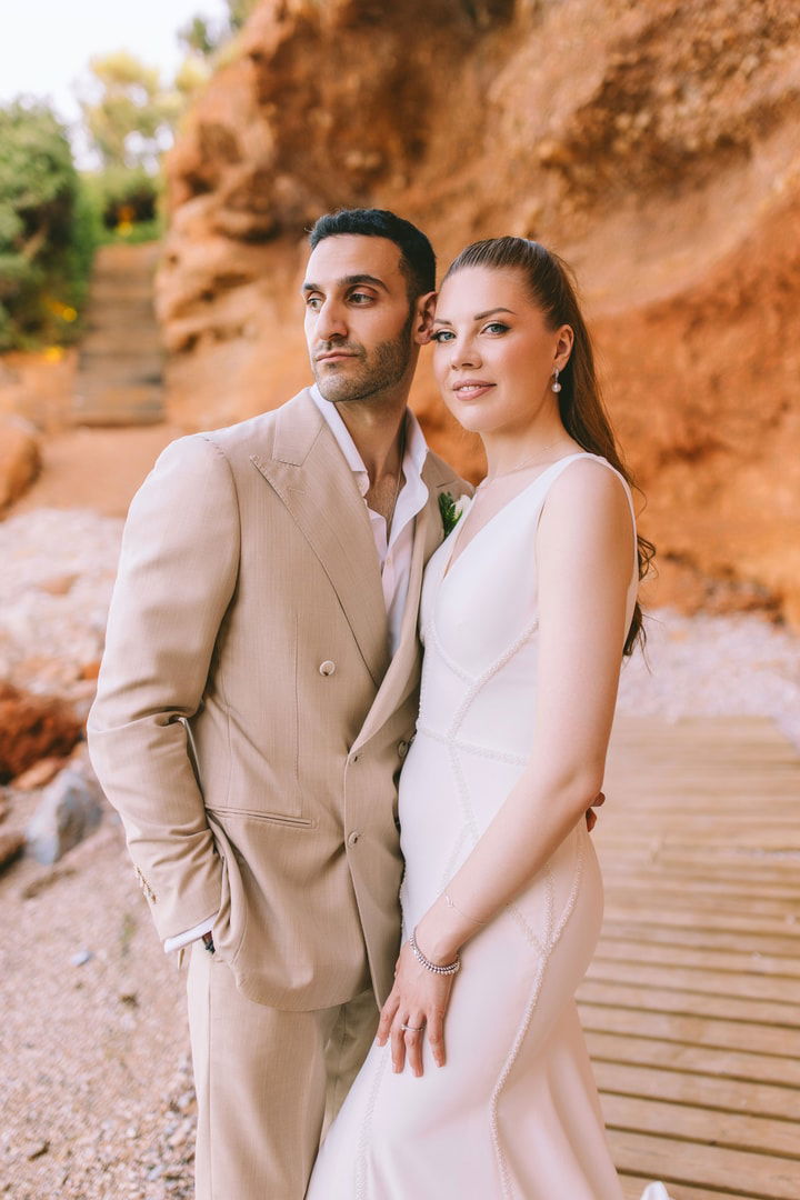 A Love Story Sealed in Sunlight and Sea Breeze: The Wedding of Jordan & Alexandra