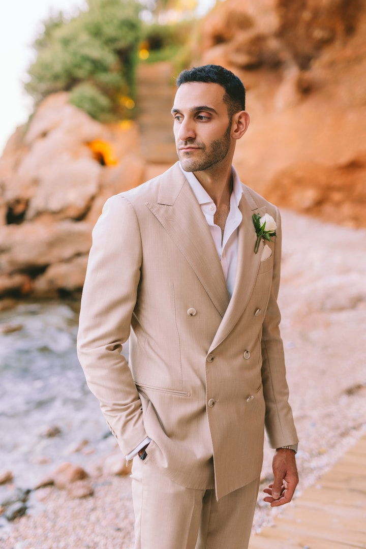 A Love Story Sealed in Sunlight and Sea Breeze: The Wedding of Jordan & Alexandra