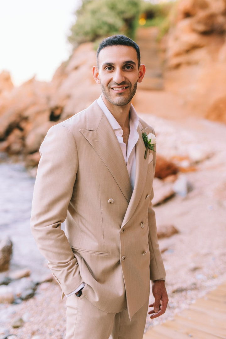 A Love Story Sealed in Sunlight and Sea Breeze: The Wedding of Jordan & Alexandra