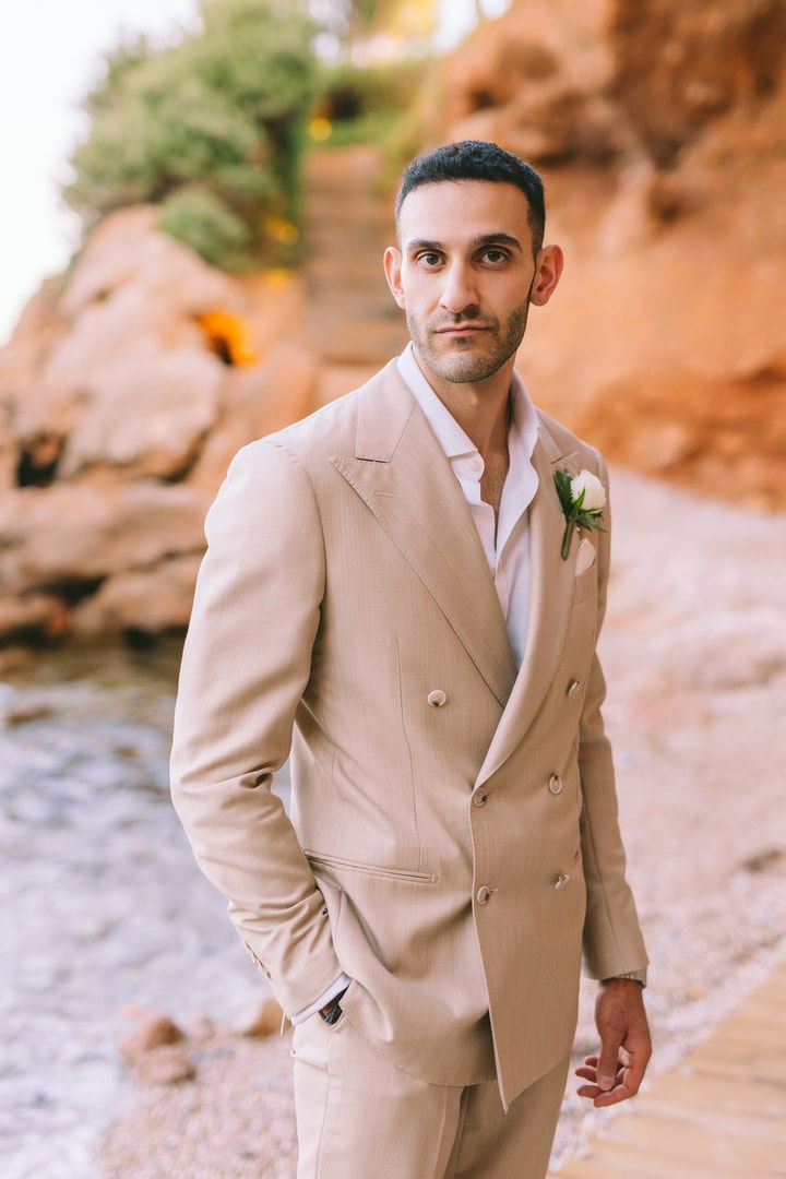 A Love Story Sealed in Sunlight and Sea Breeze: The Wedding of Jordan & Alexandra