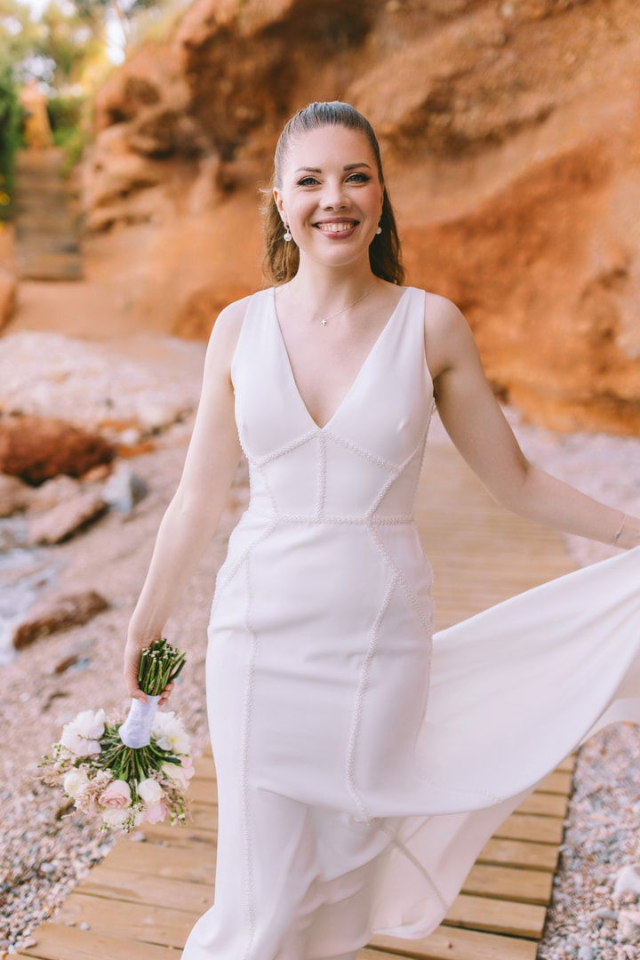 A Love Story Sealed in Sunlight and Sea Breeze: The Wedding of Jordan & Alexandra