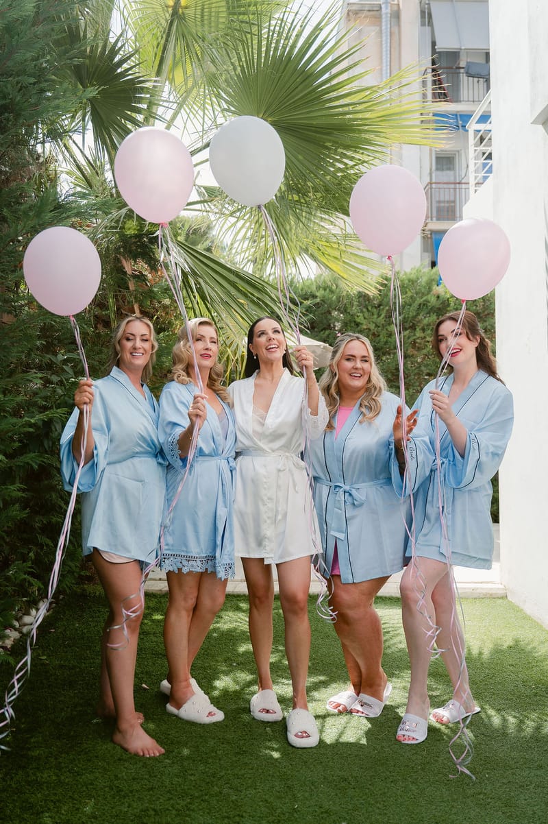 Bridal and groom prep