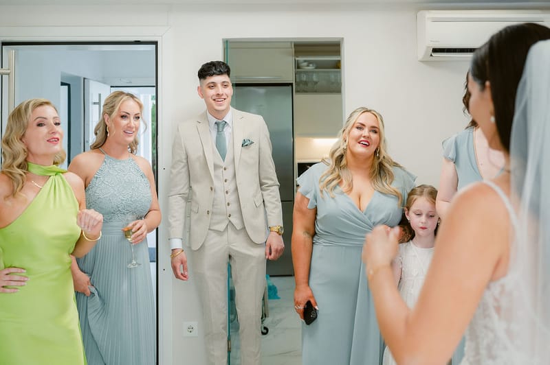 Bridal and groom prep