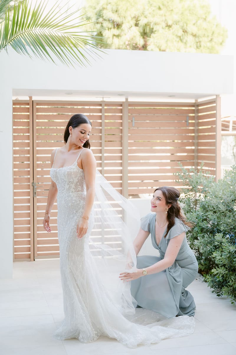 Bridal and groom prep