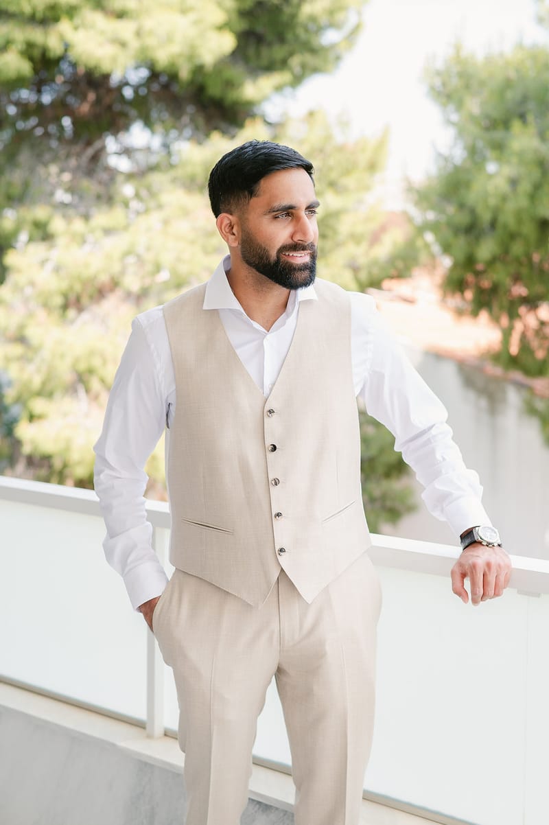 Bridal and groom prep