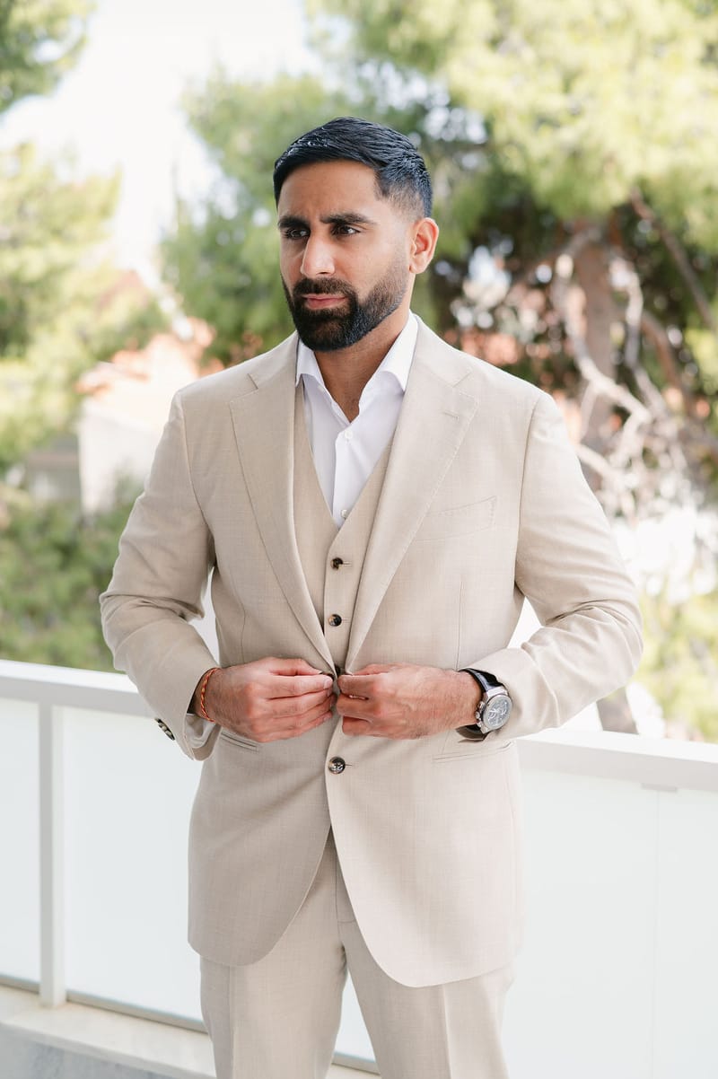 Bridal and groom prep