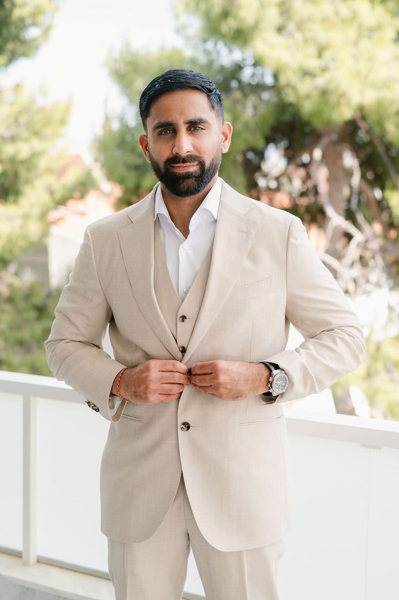 Bridal and groom prep