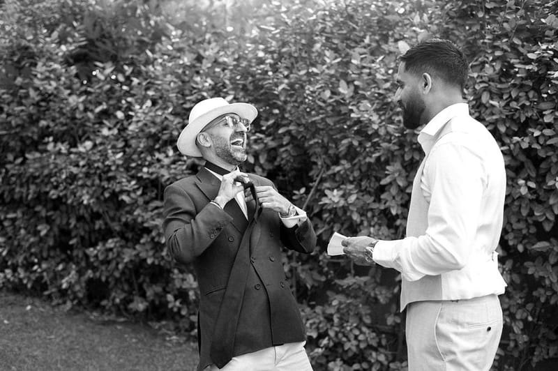 Bridal and groom prep