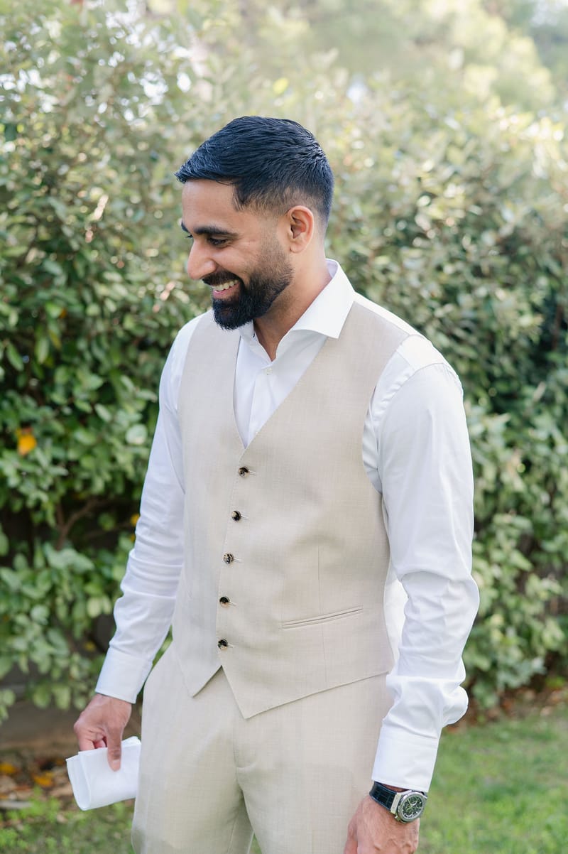 Bridal and groom prep