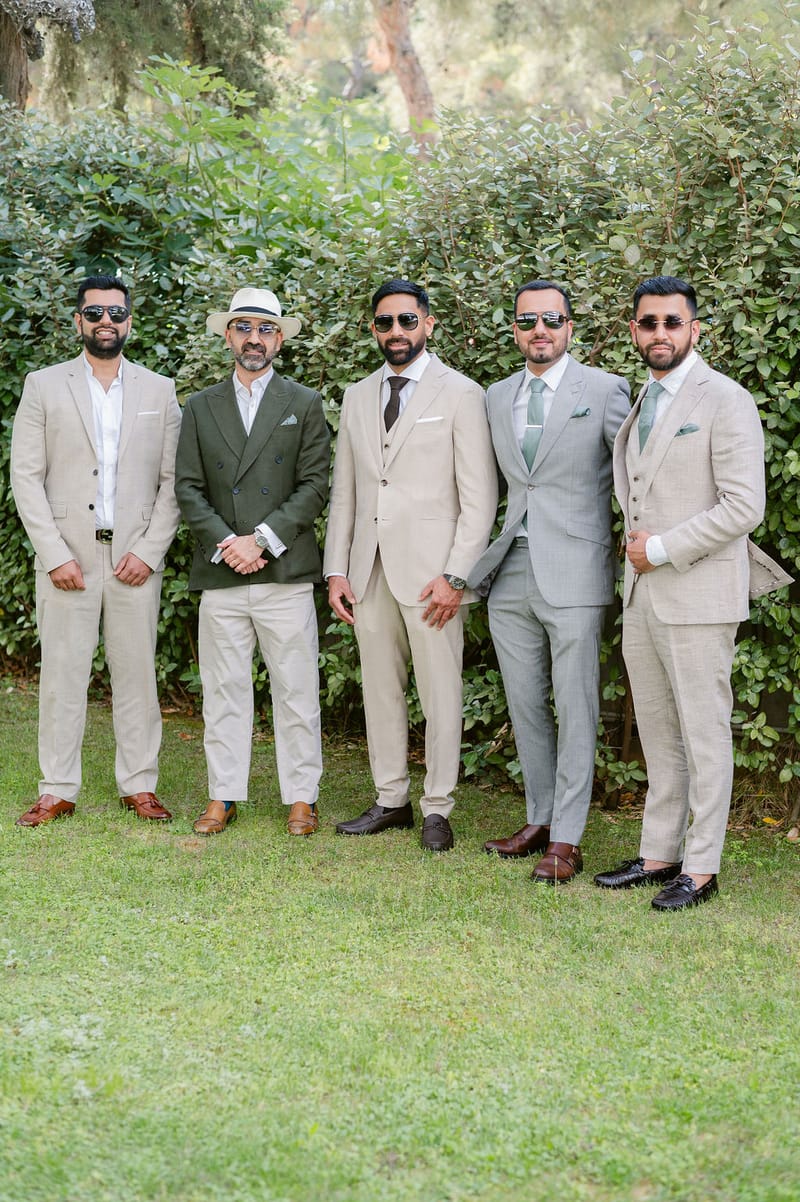 Bridal and groom prep