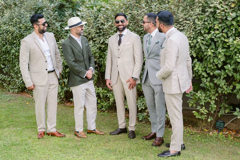 Bridal and groom prep