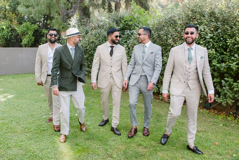 Bridal and groom prep