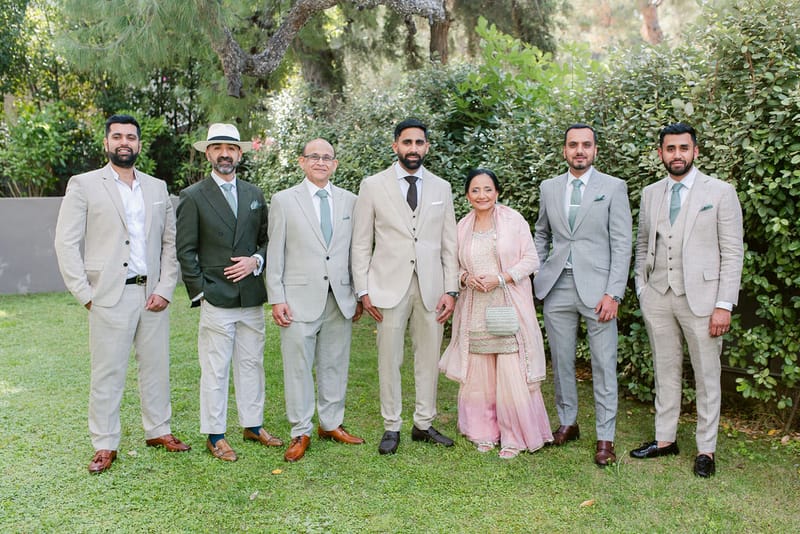 Bridal and groom prep