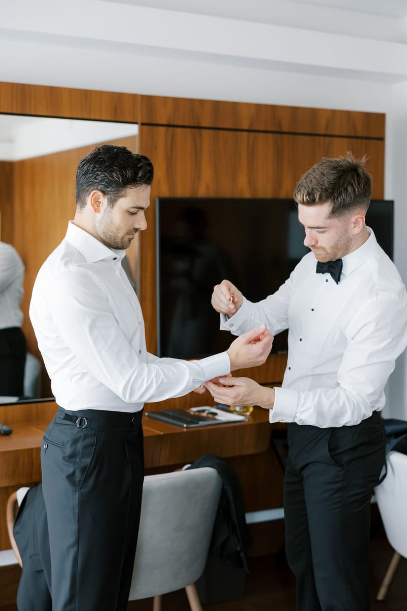 Groom Preparation
