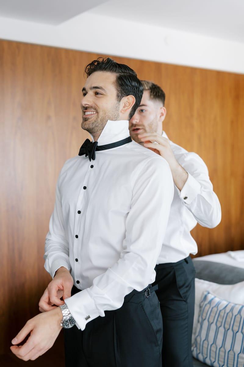 Groom Preparation