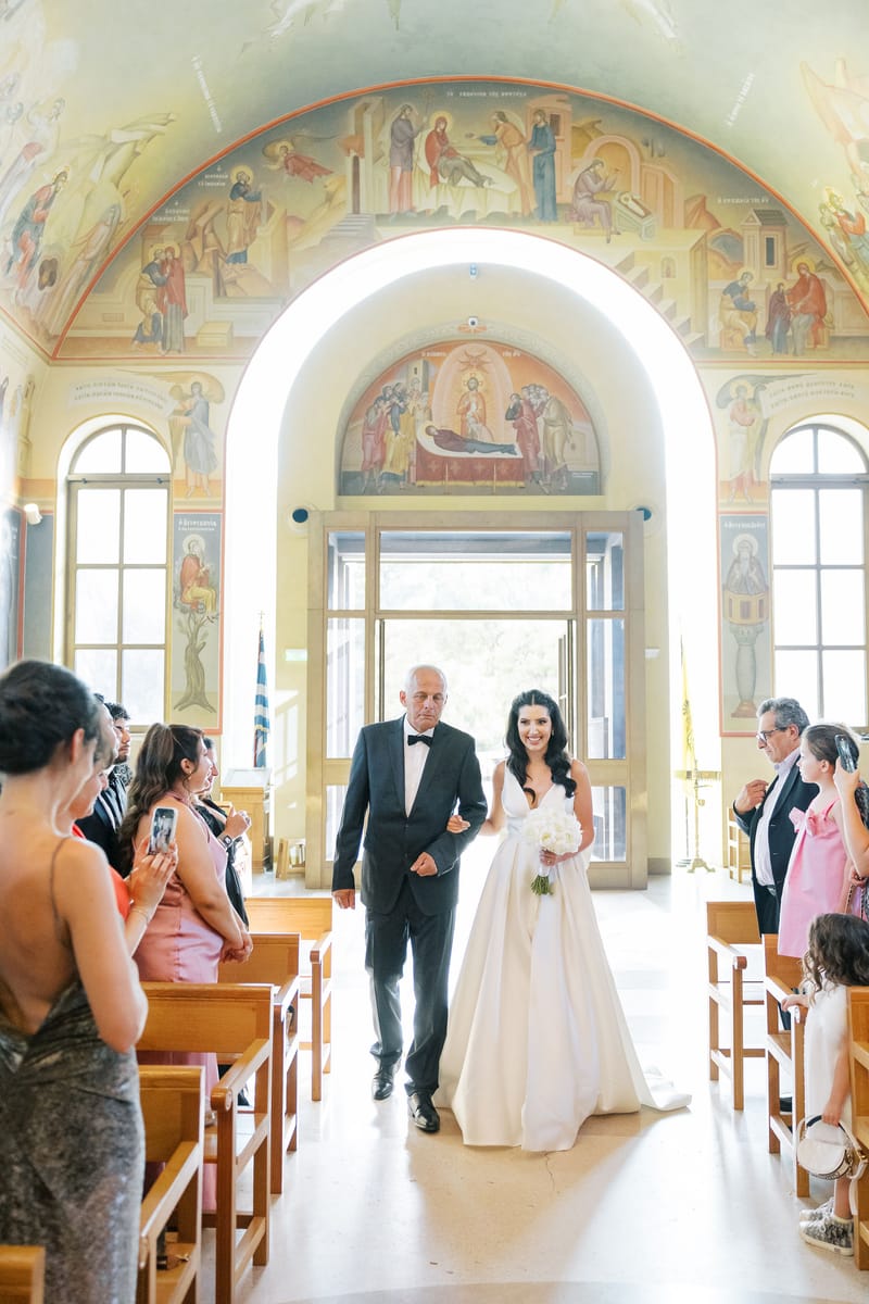 Ceremoni at the Faneromeni Church
