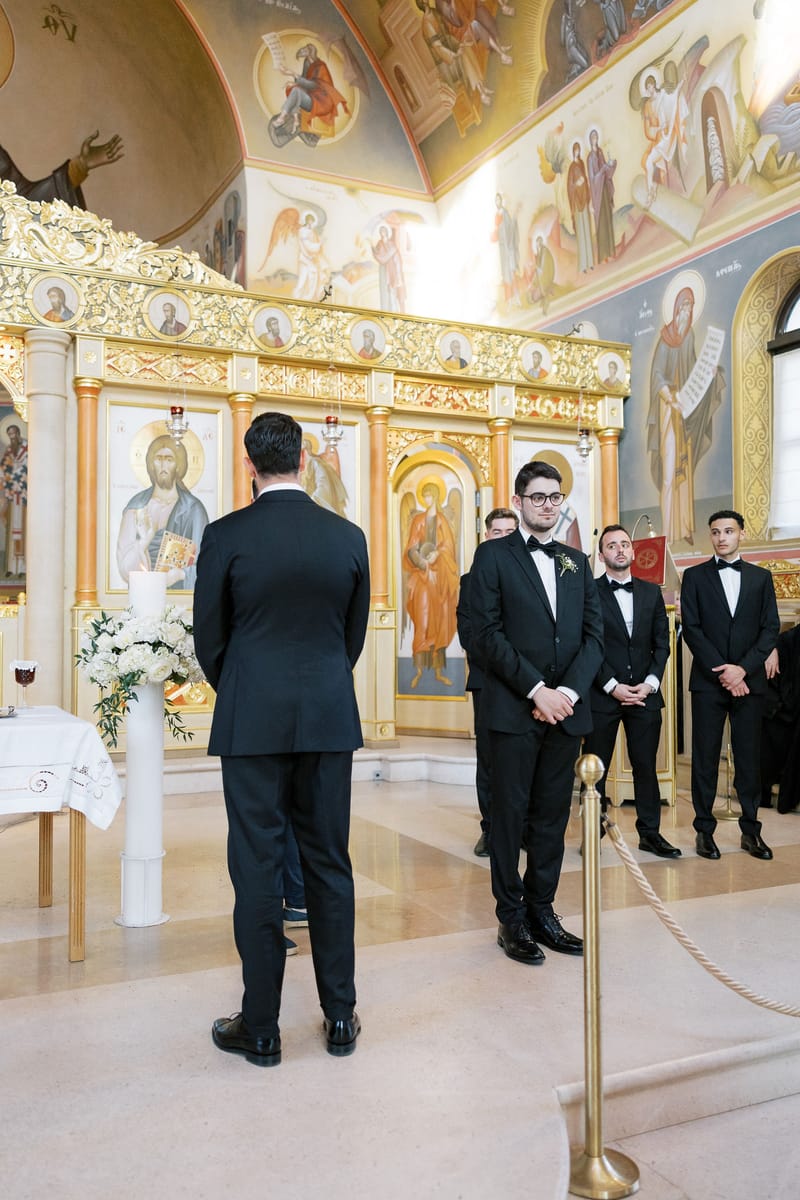 Ceremoni at the Faneromeni Church