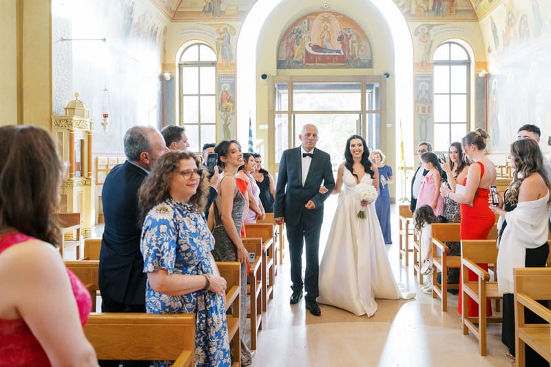 Ceremoni at the Faneromeni Church