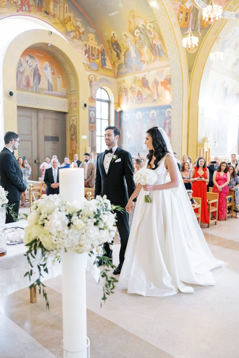 Ceremoni at the Faneromeni Church