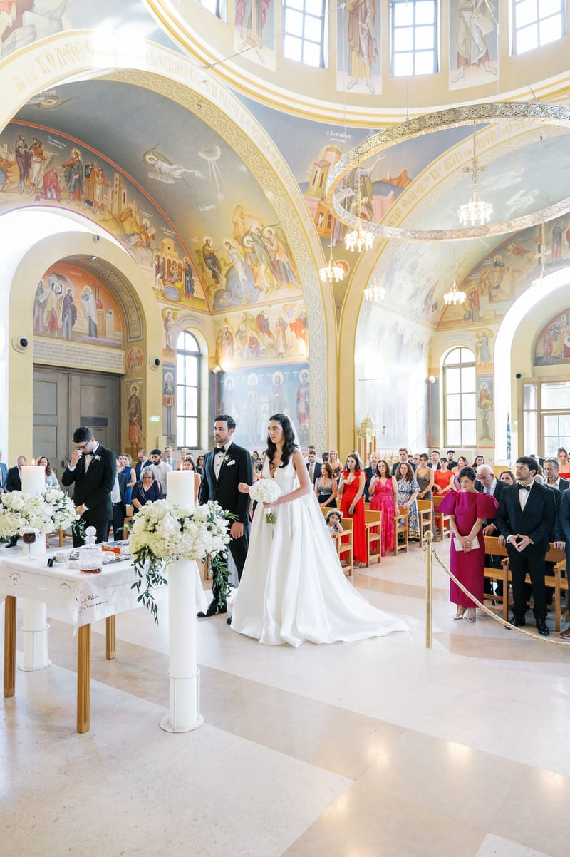 Ceremoni at the Faneromeni Church