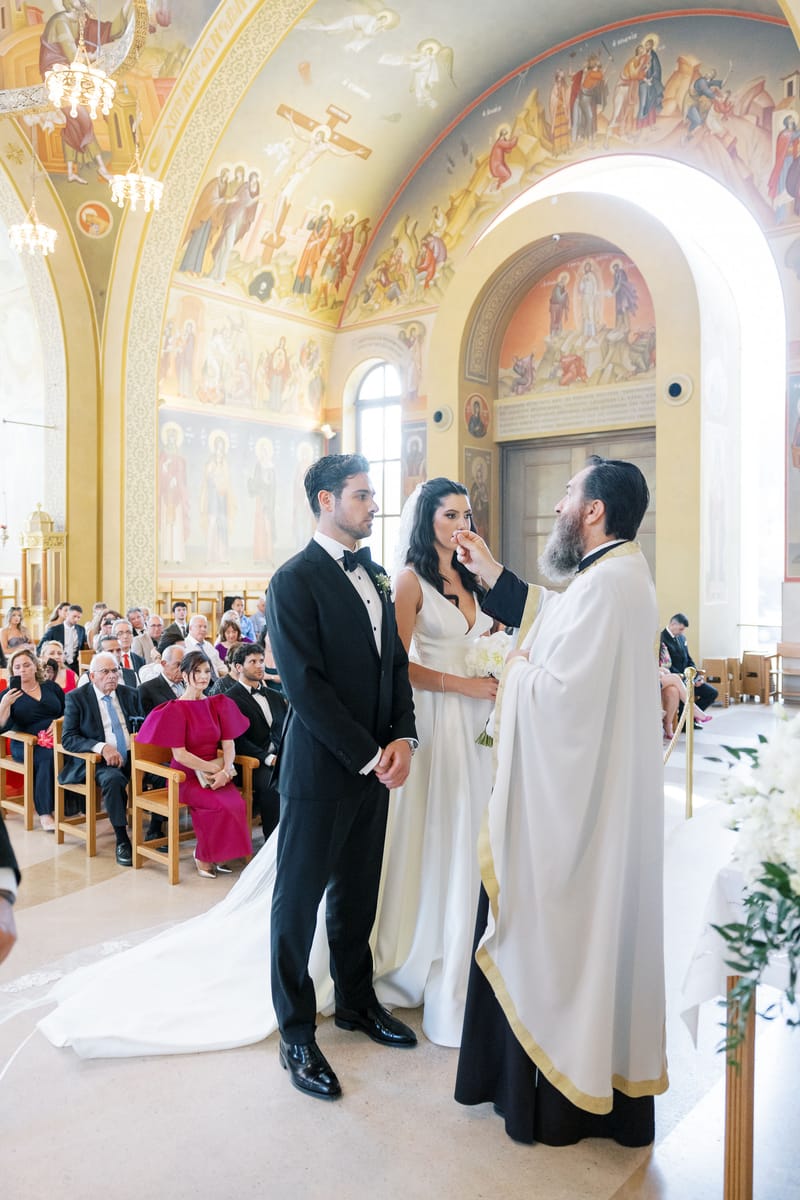 Ceremoni at the Faneromeni Church