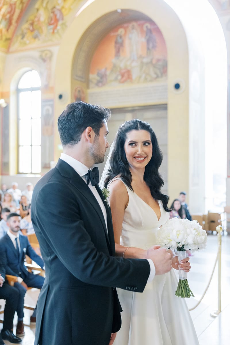 Ceremoni at the Faneromeni Church