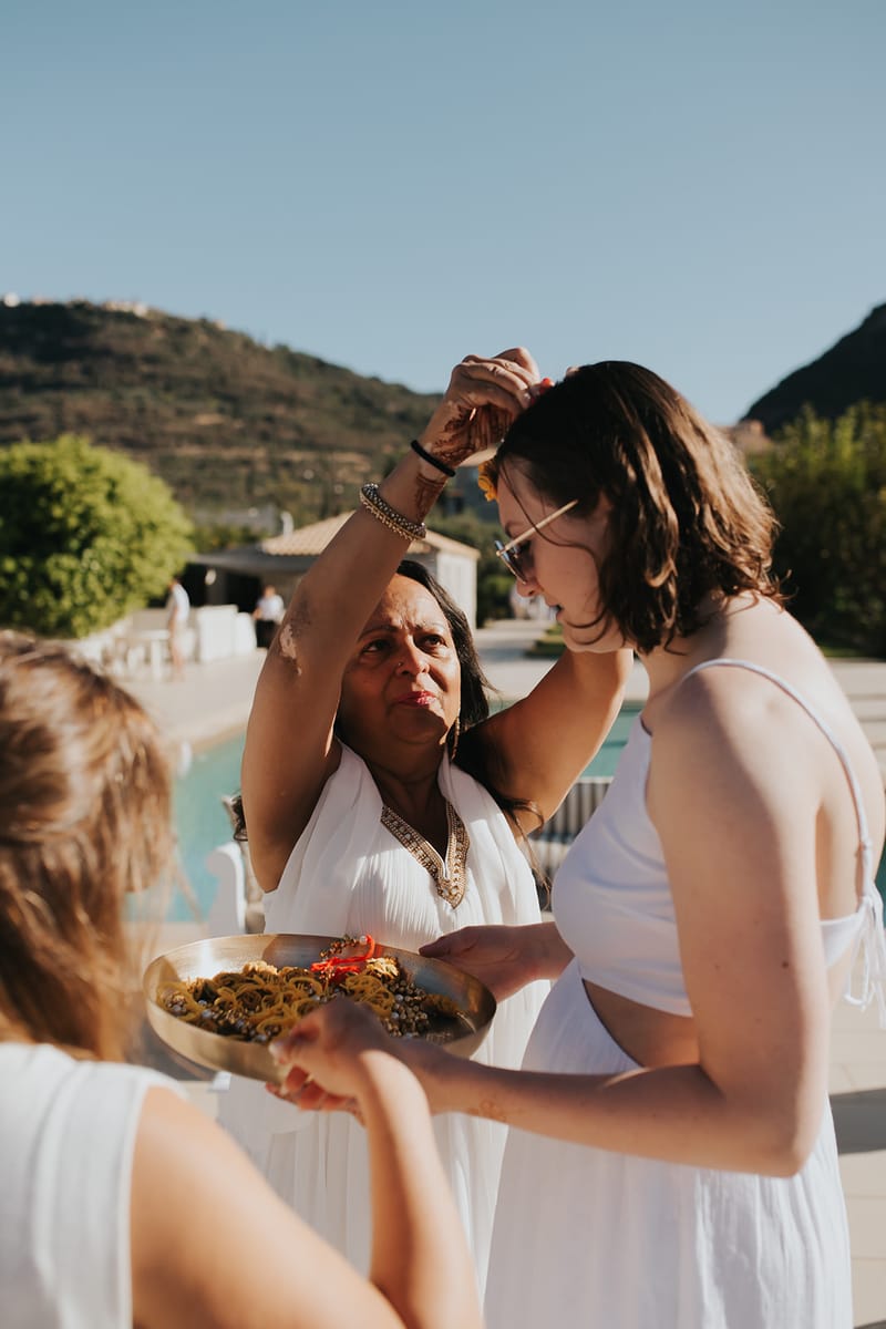 Priyanka and Eric's Mehndi in Mani