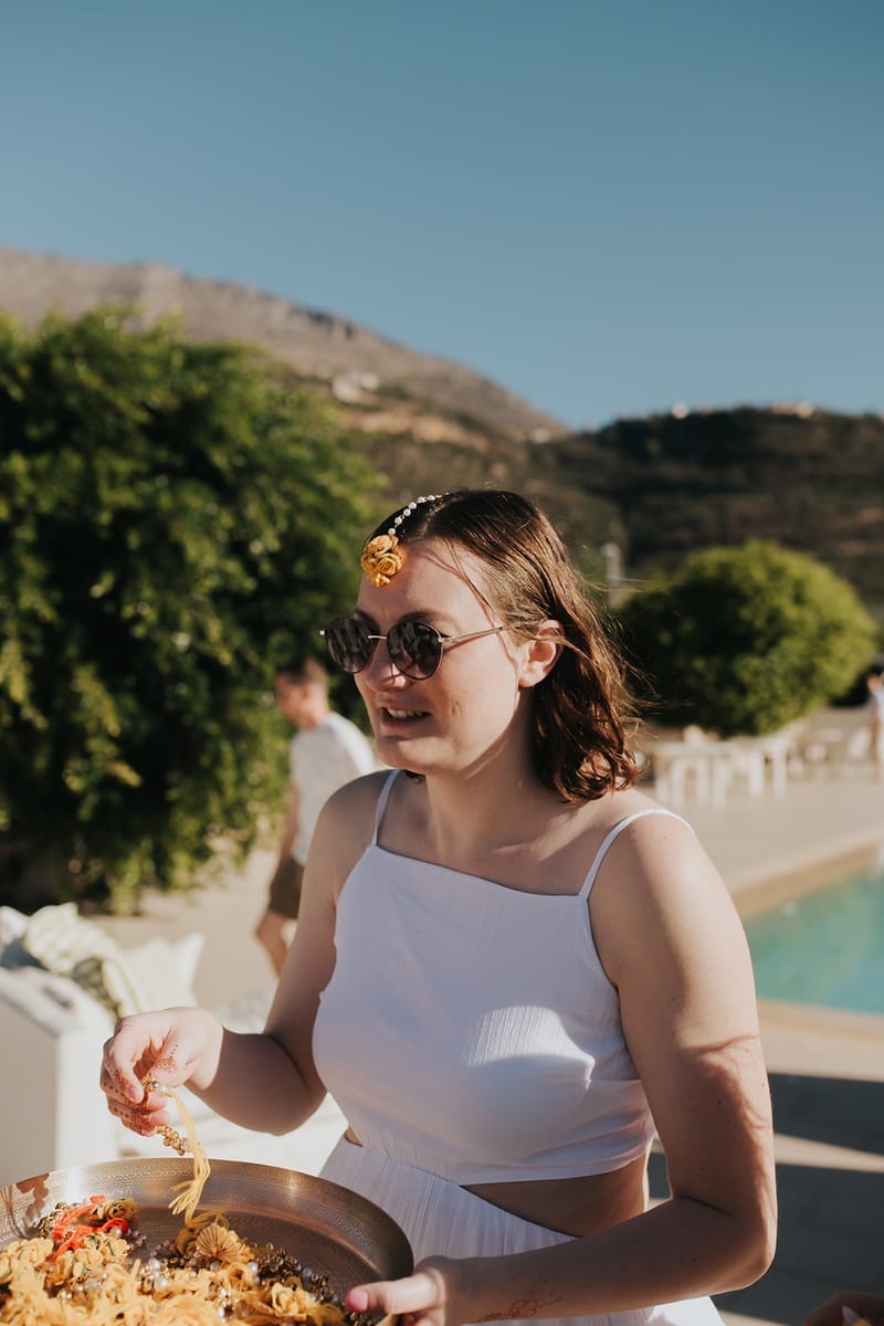 Priyanka and Eric's Mehndi in Mani