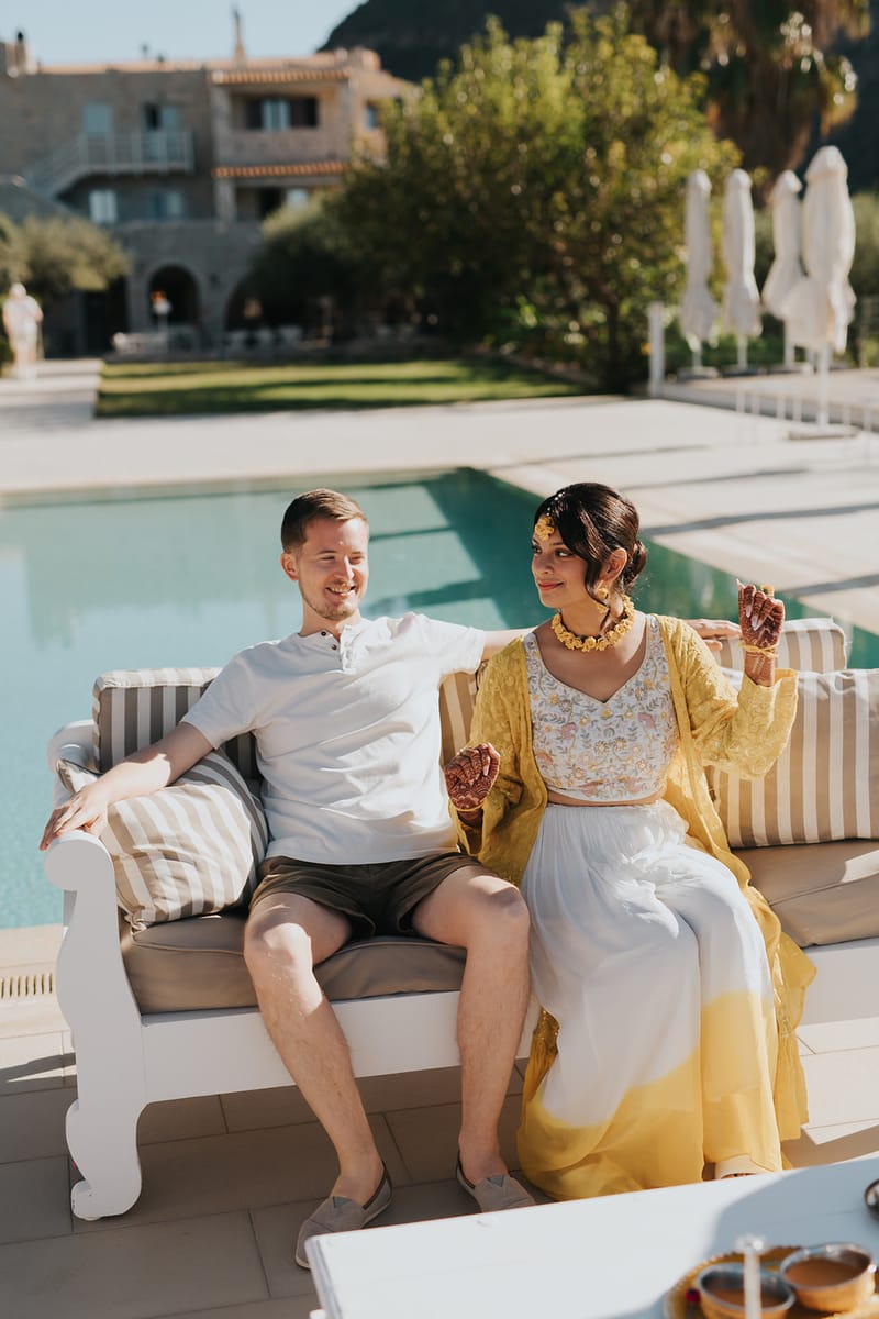 Priyanka and Eric's Mehndi in Mani