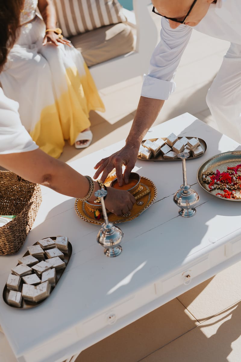Priyanka and Eric's Mehndi in Mani