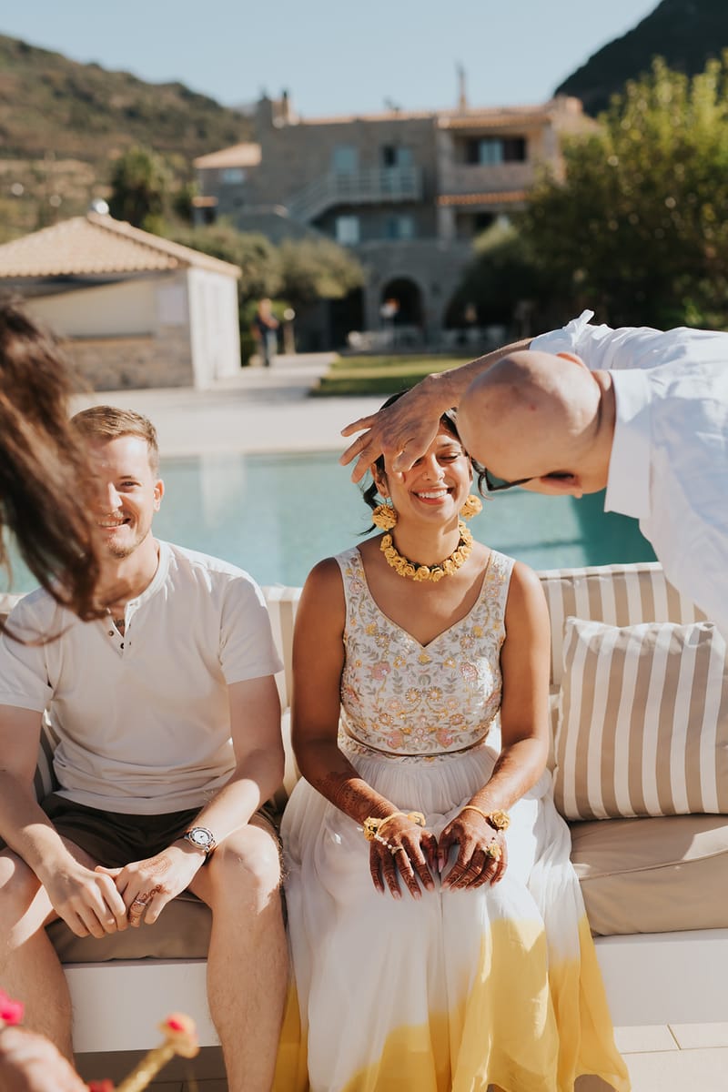 Priyanka and Eric's Mehndi in Mani