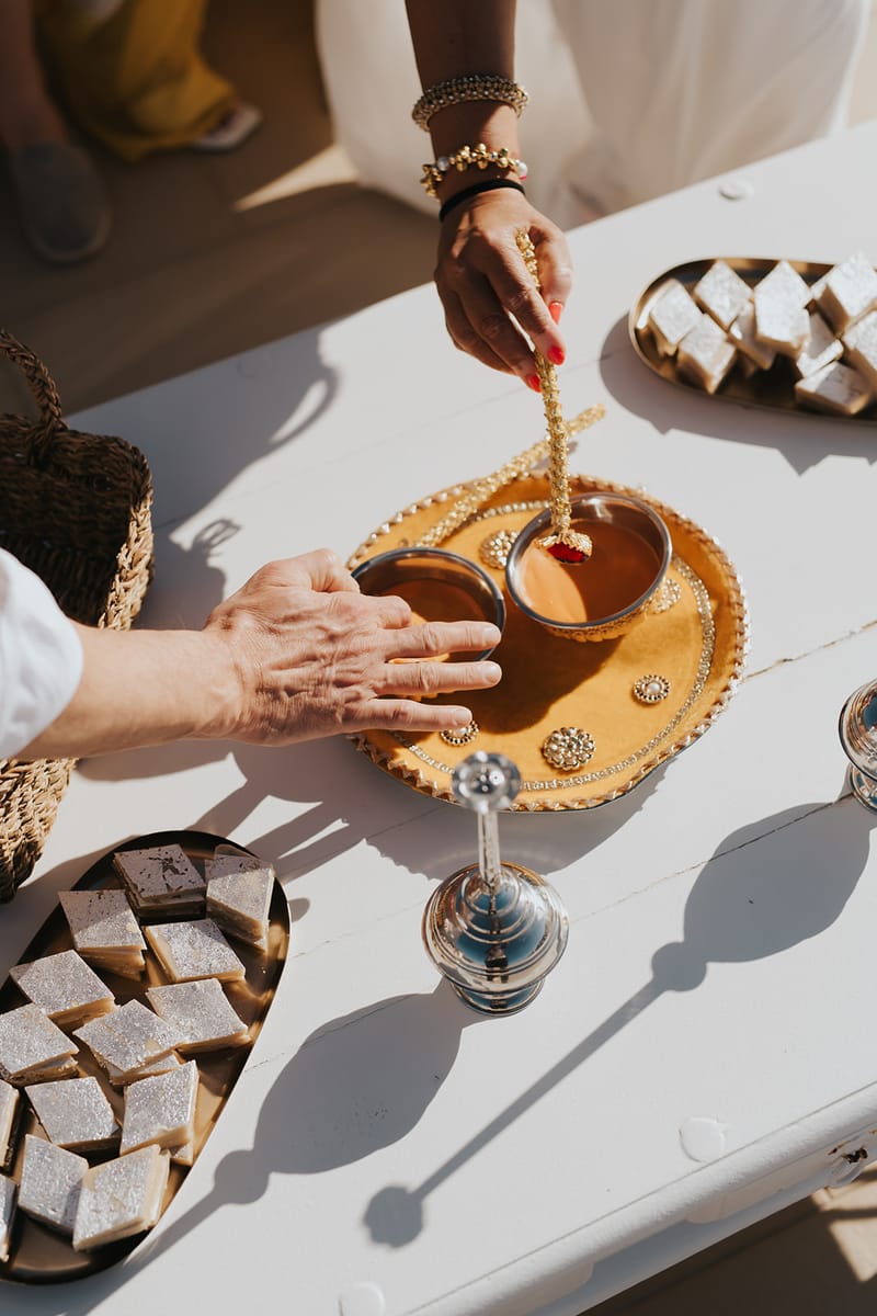Priyanka and Eric's Mehndi in Mani