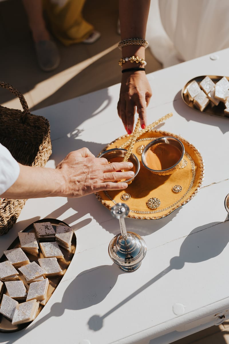 Priyanka and Eric's Mehndi in Mani